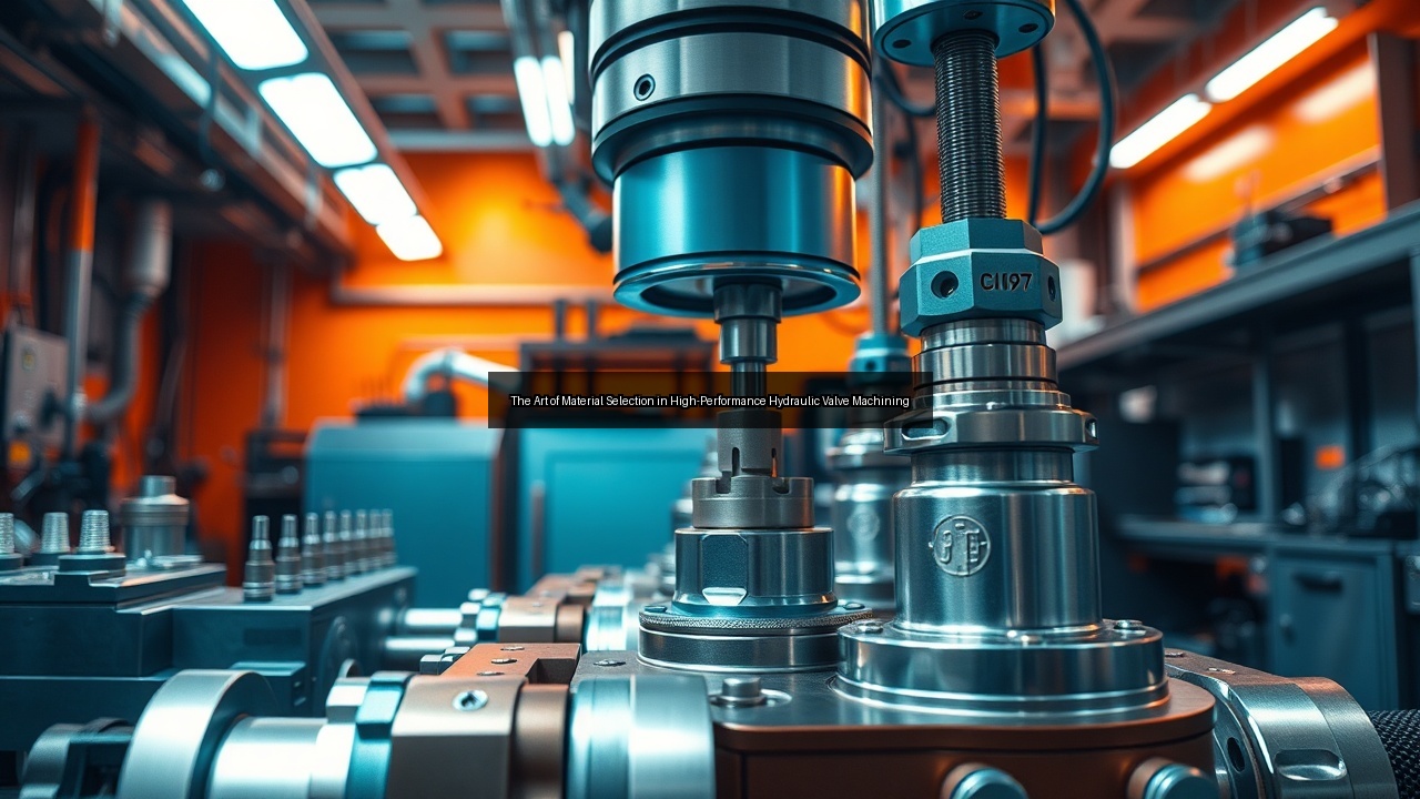spool valve drilling hydraulic metal