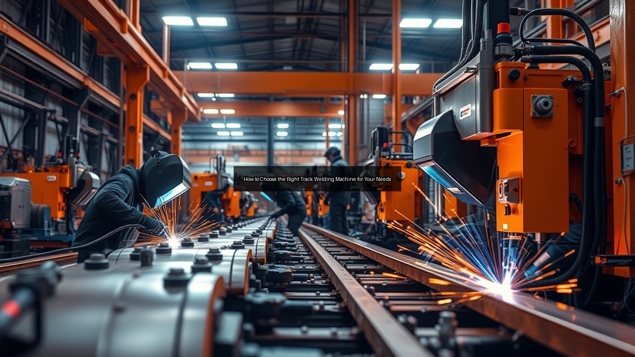 welding machine for track welding electrodes track welding machines return on investment